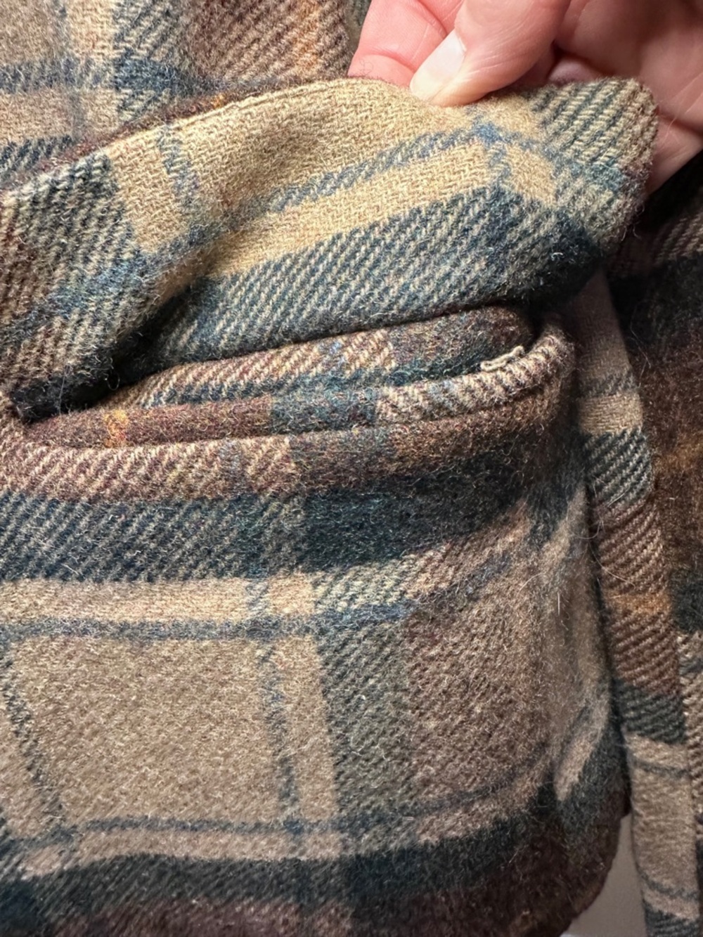 Joie Plaid Wool Blend Single Button Blazer, Heritage, Preppy, Academia - Picture 5 of 10